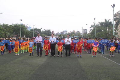 Giải bóng đá học sinh tiểu học thành phố Hưng Yên năm học 2018 – 2019